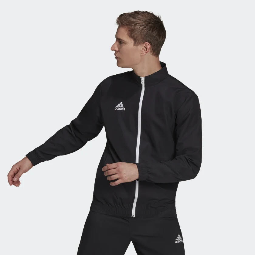 adidas Entrada 22 Präsentationsjacke Herren Fußball schwarz