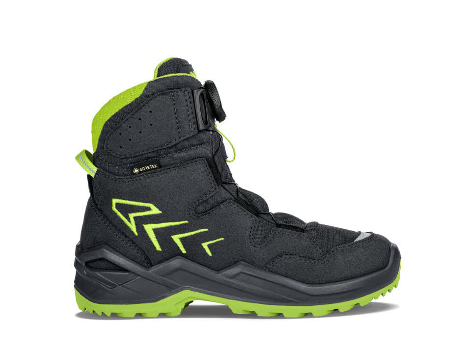 Lowa FIRO GTX HI JR Winterstiefel Kinder dunkelblau grün