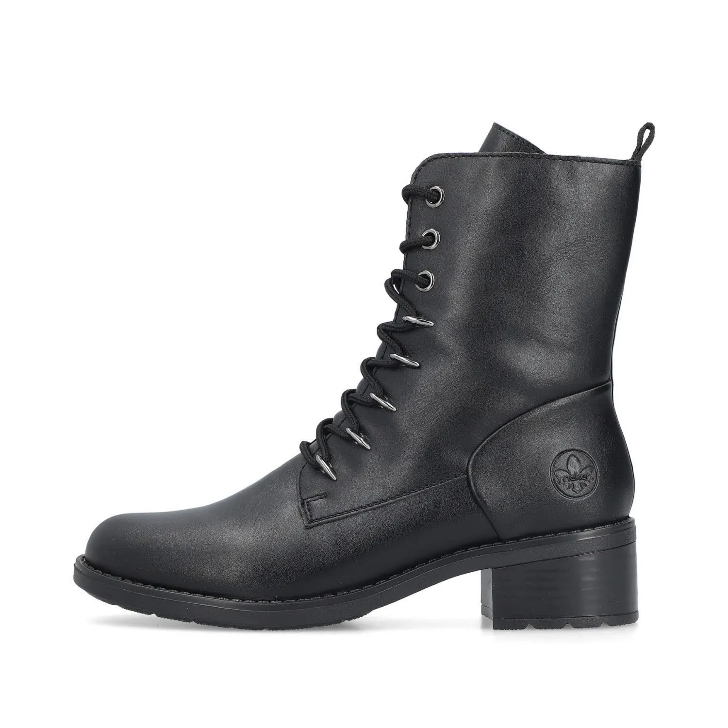 Rieker Damen Stiefelette Stiefel schwarz