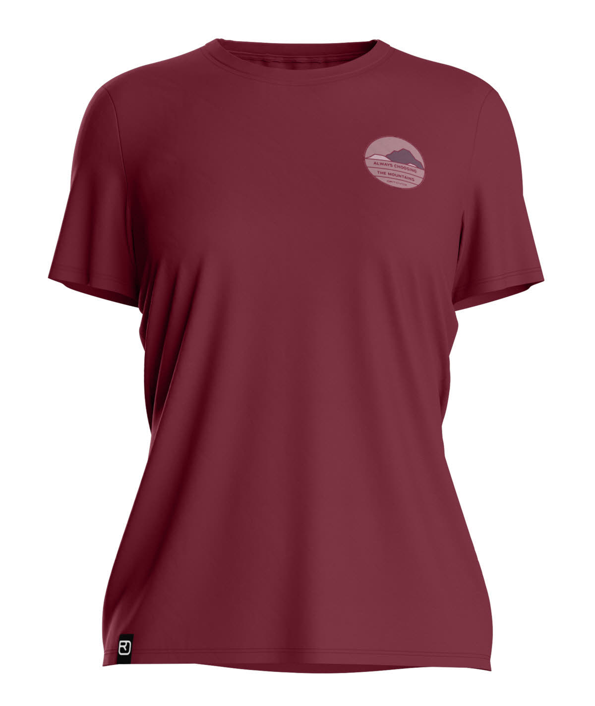 Ortovox 120 Cool TEC Choose MTN  Damen T-Shirt rot