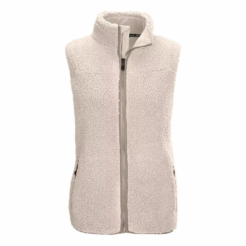 Killtec Weste KOW 7 Damen Fleeceweste ärmellos beige