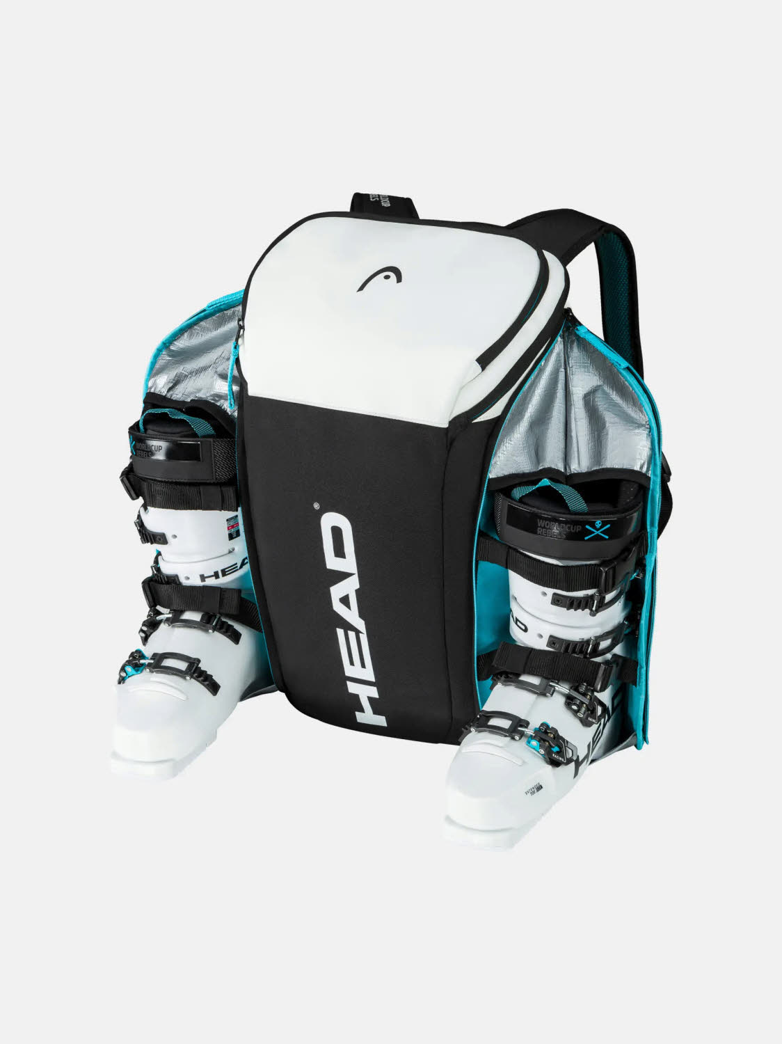 Head Rebels Backpack 30L Unisex Skischuhtasche Skirucksack schwarz/weiß