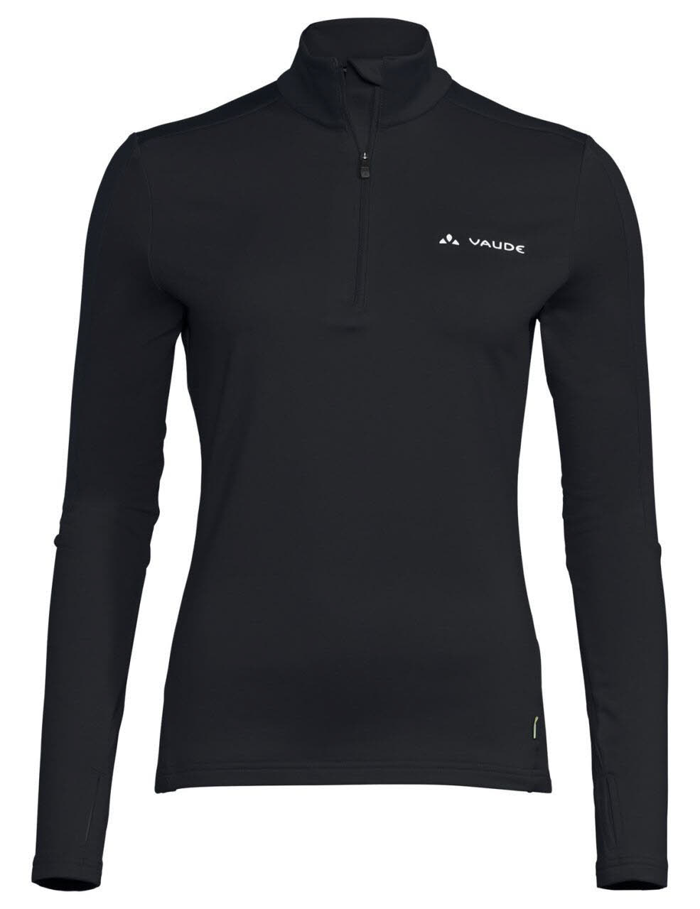 Vaude Livigno Halfzip II Fleecepullover Skirolli Funktionsshirt Damen schwarz