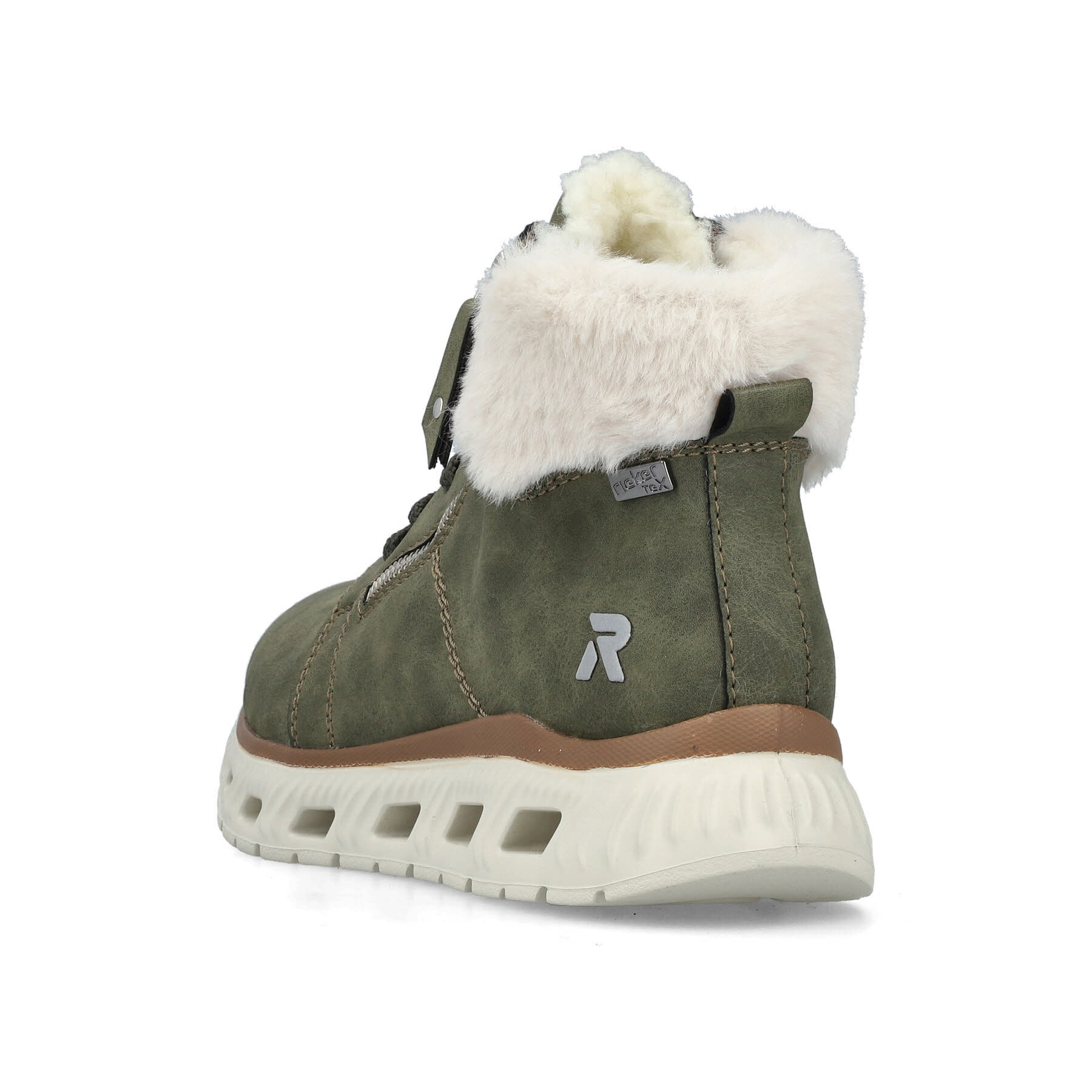 Rieker Damen Sneaker High liane/offwhite