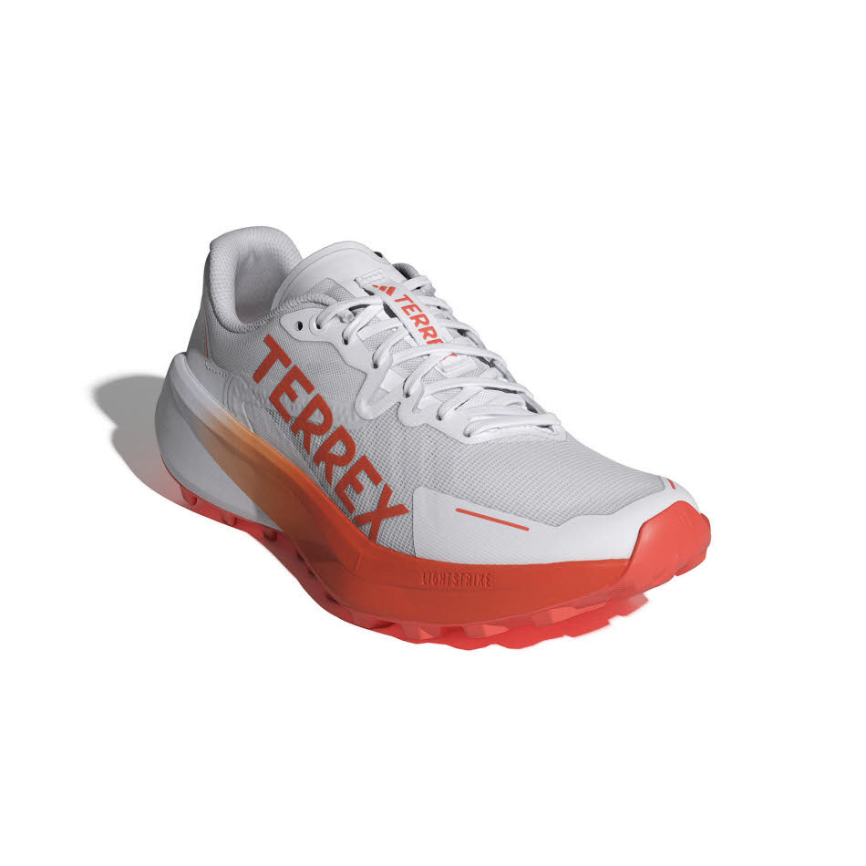 adidas Terrex Agravic 3 Damen Trailrunning-Schuh weiß/orange