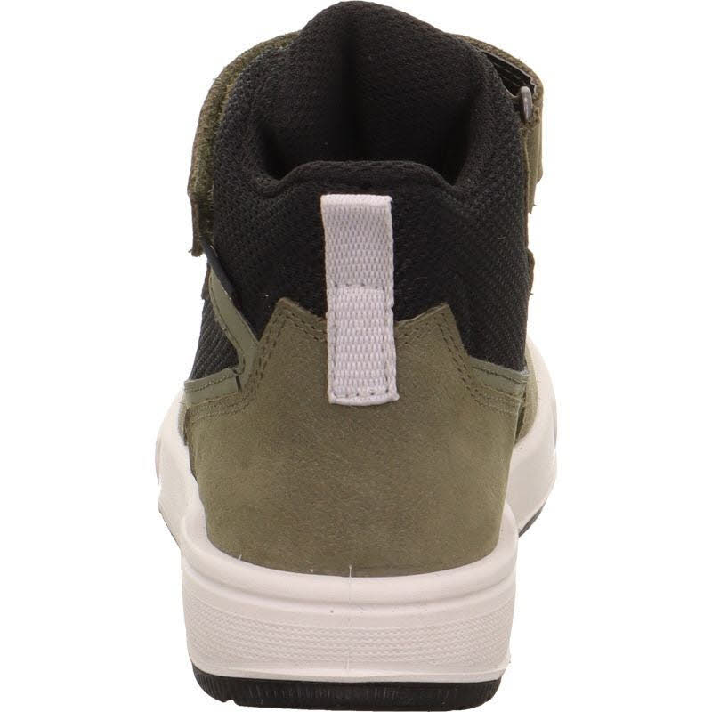 Superfit MAVERICK Kinder Sneaker High Freizeitschuhe grün/schwarz