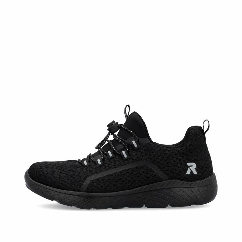 Rieker Damen Sneaker Low schwarz