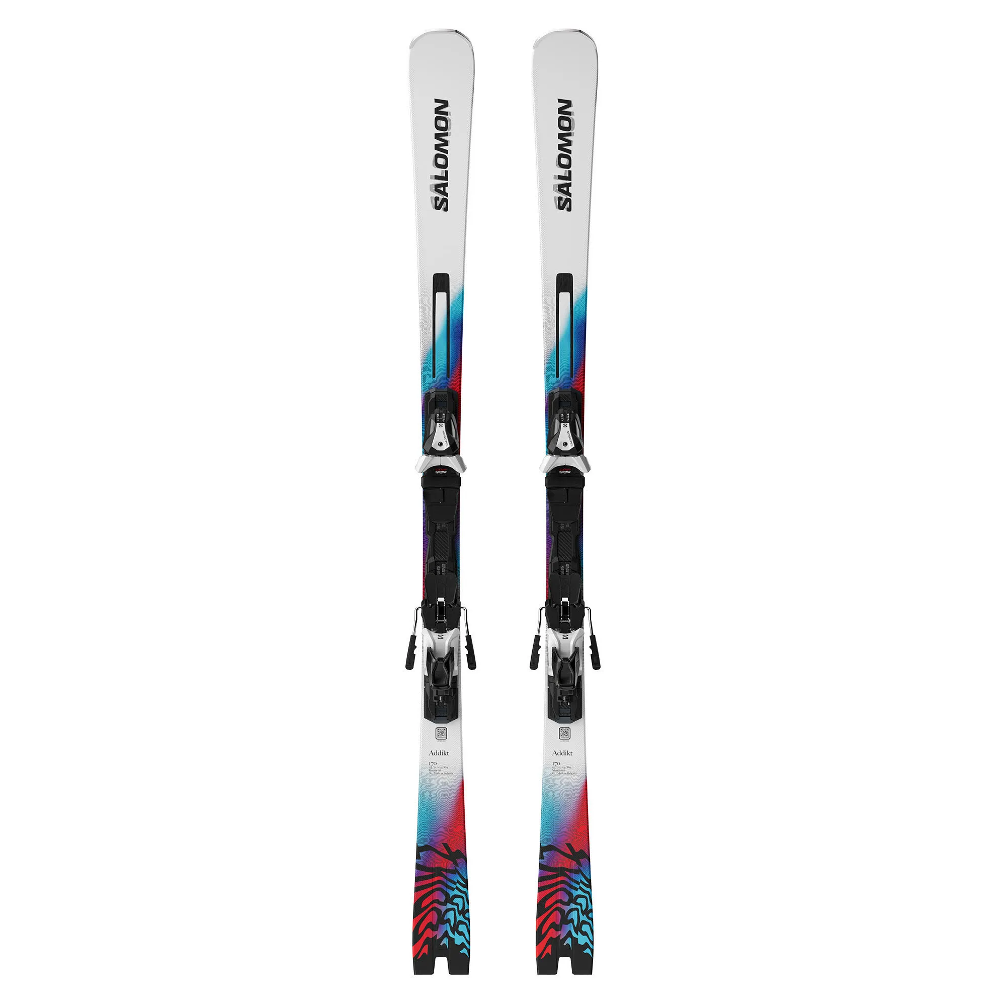 Salomon E ADDIKT + MI12 GW F80 Sportcarver Ski Fortgeschrittene 25/26 weiß