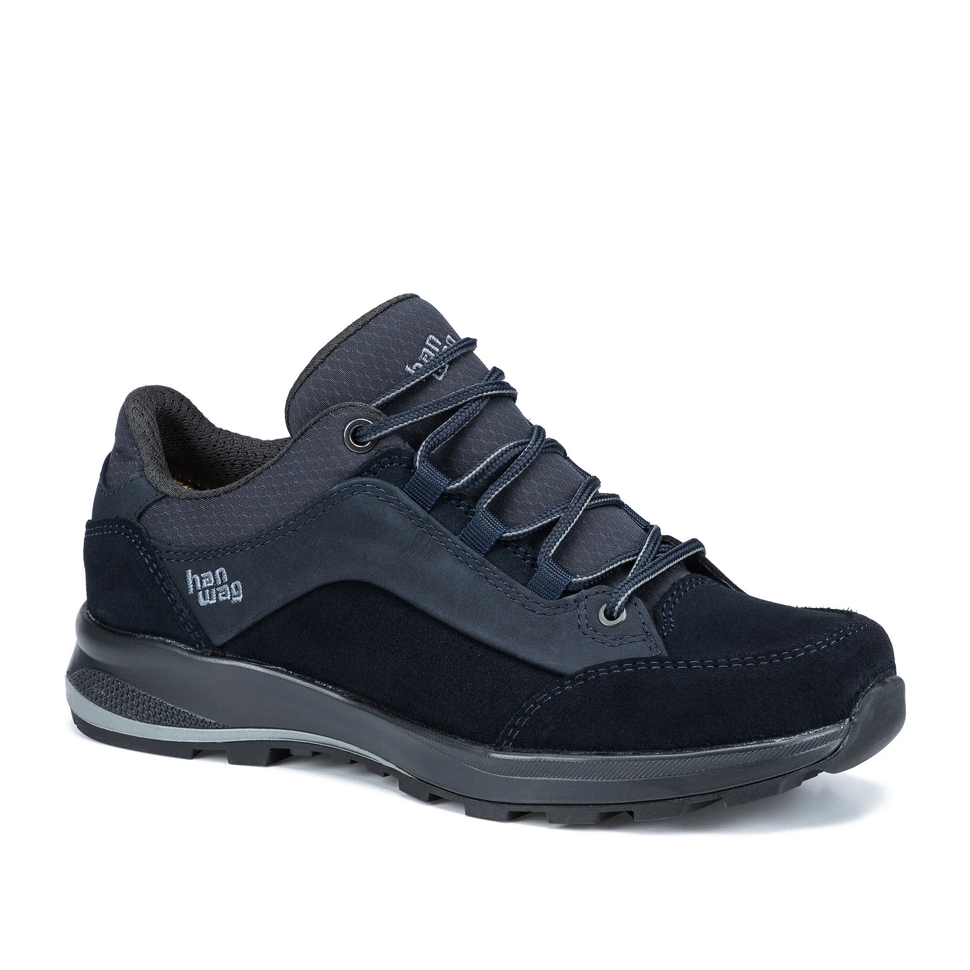 Hanwag Banks Low Lady LL Wanderschuh Trekkingschuh Damen dunkelblau