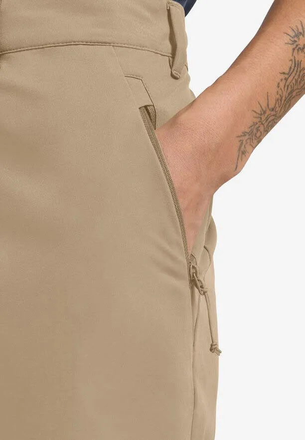 Jack Wolfskin Pico Trail Shorts Damen Hose kurz braun