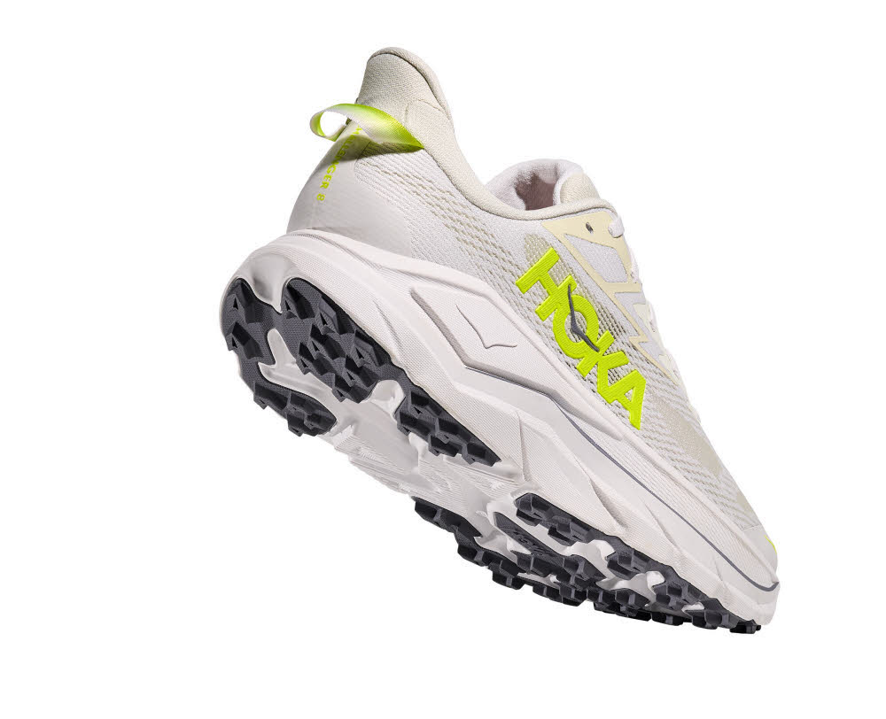 Hoka Challenger 8 Herren Laufschuhe Trailrunningschuhe white/neon hoka citrus