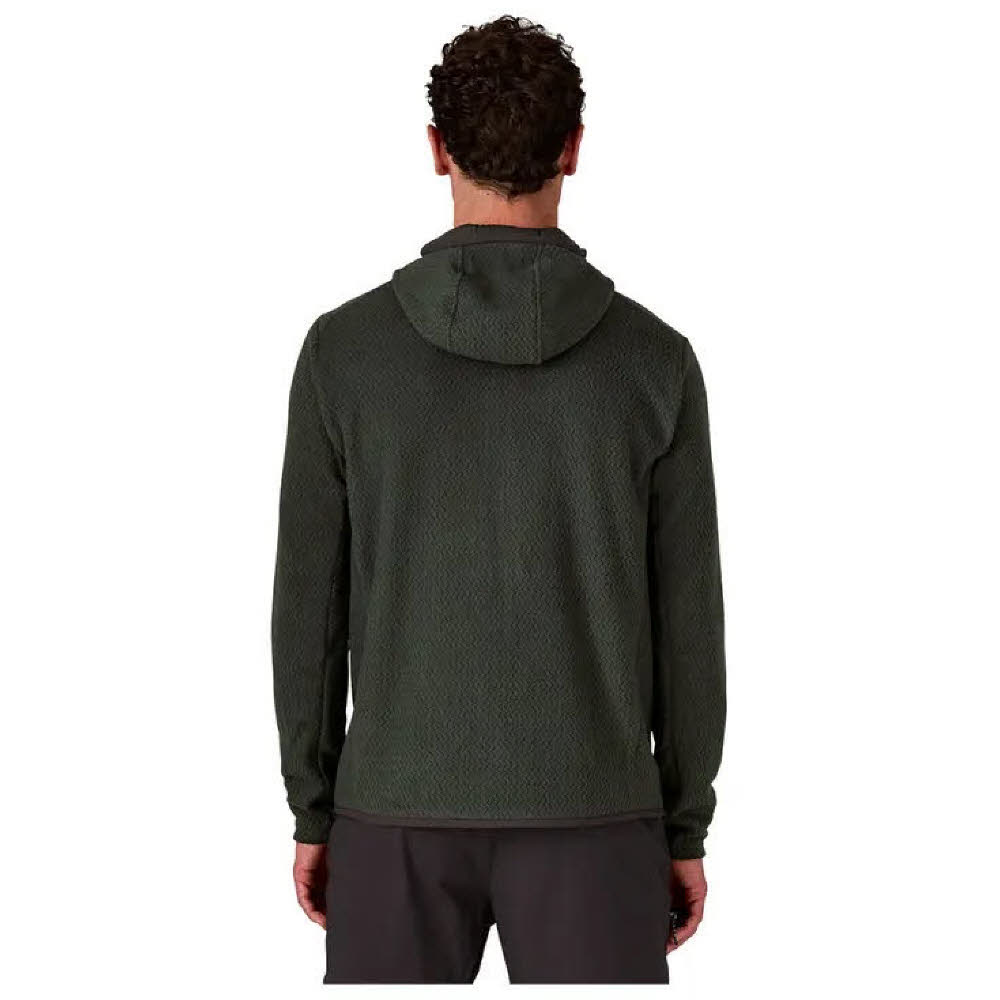 Men R1 Air Full-Zipp Hoody Fleecejacke Herren grün