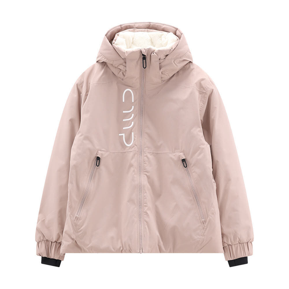 CMP WOMAN JACKET ZIP HOOD Damen Skijacke Schneejacke rose dust blue