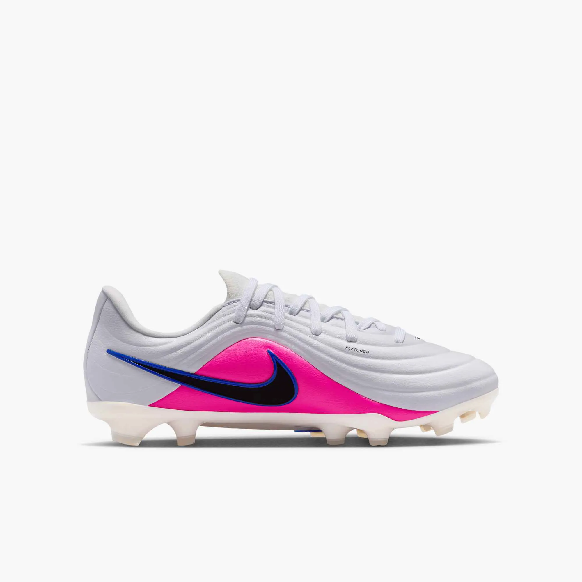 Nike JR TIEMPO MAESTRO ACADEMY Kinder Fußballschuhe weiß/blau/schwarz