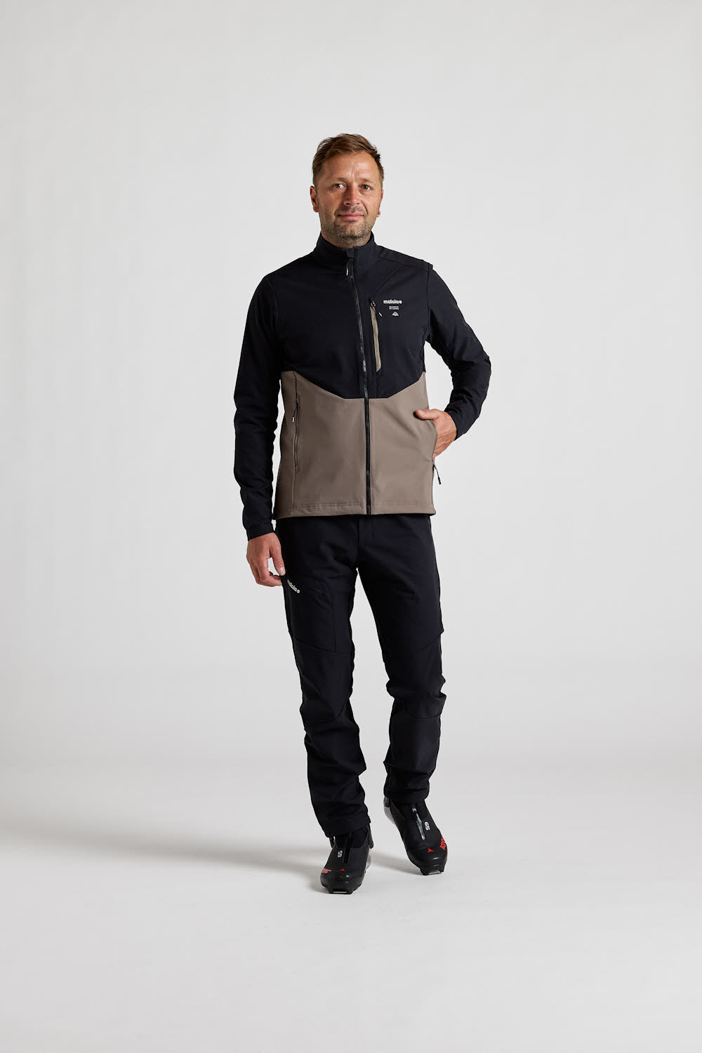 Maloja MarcusM Herren Wanderhose Trekkinghose schwarz