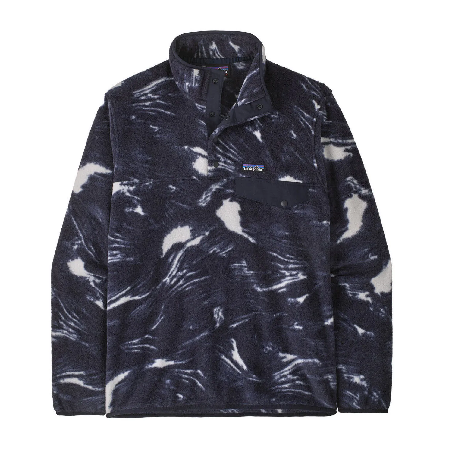 Patagonia Lightweight Synch Snap-T P/O Herren Fleecepullover blau