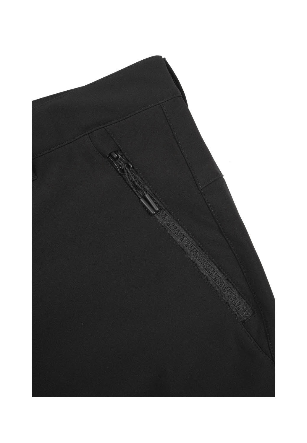 ICEPEAK DA ICEPEAK ARGYLE Trekkinghose gefüttert Damen schwarz