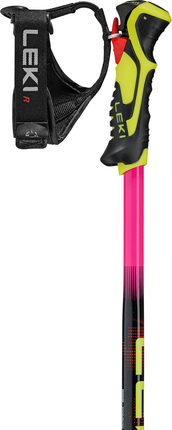 Leki WCR Evo Lite SL TR Kinder Skistöcke Ski Poles pink/orange