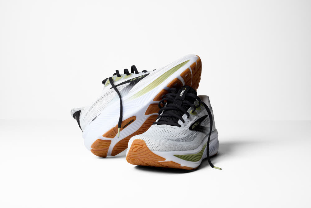 Brooks Ghost 17 Herren Laufschuhe Joggingschuhe white/black/tea