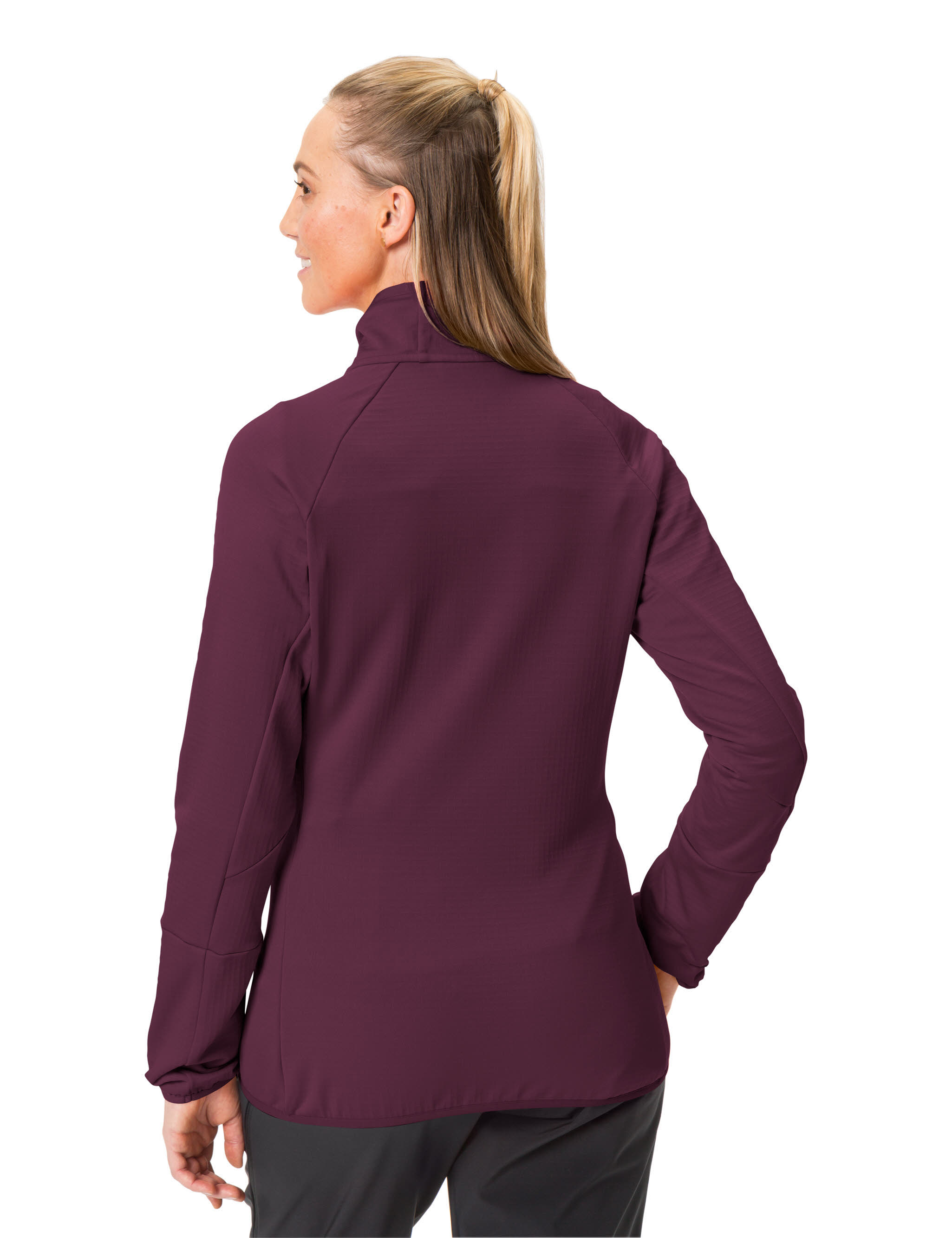 Vaude Monviso Fleece FZ Jacket II Fleecejacke Damen dunkellila