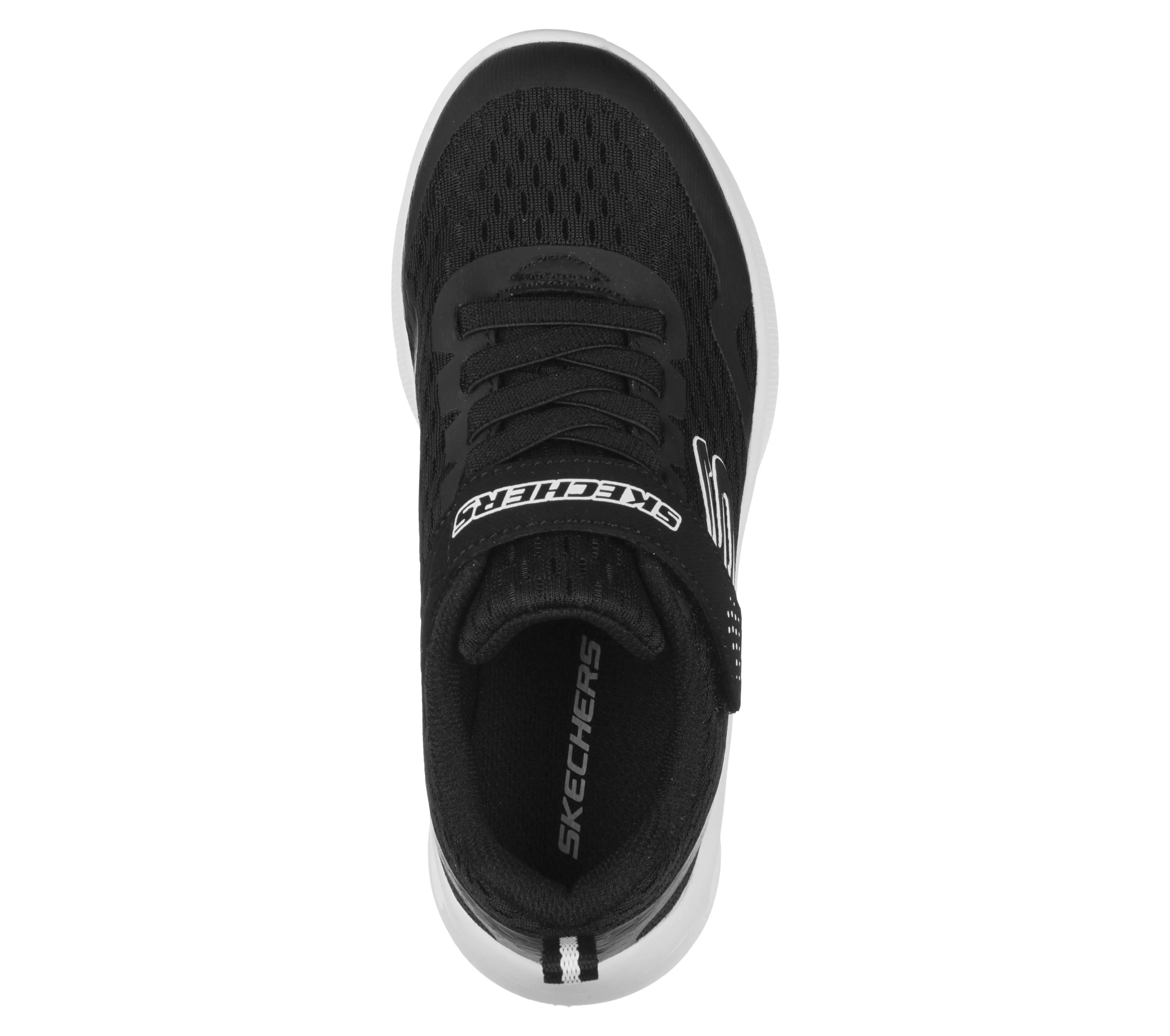 Skechers MICROSPEC MAX – TORVIX Sneaker Slipper Kinder Jungen schwarz