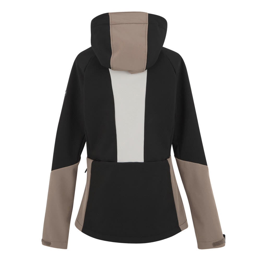 Regatta Desoto Damen Softshelljacke Outdoorjacke schwarz/weiß/beige