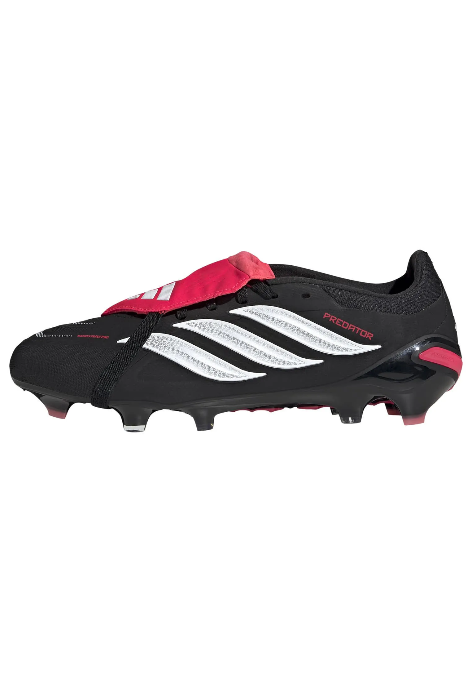 adidas PREDATOR PRO FT FG Unisex Fußballschuhe Stollenschuhe core black/white/lucid red
