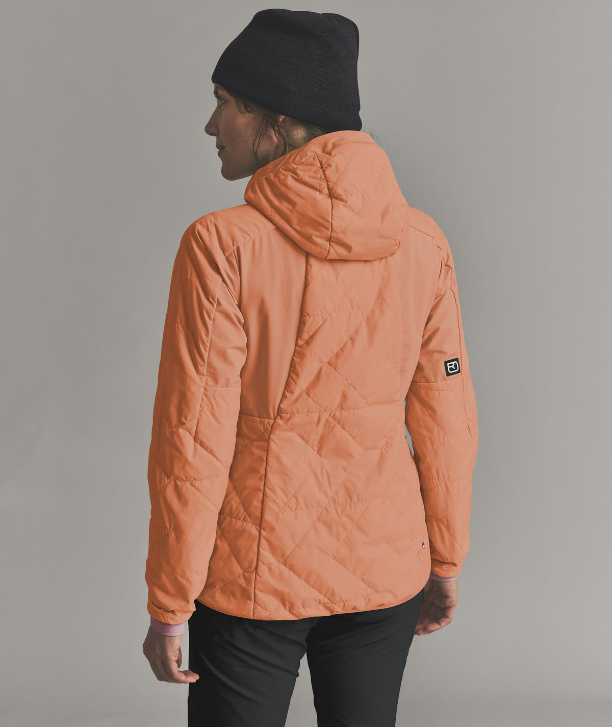 Ortovox Venet Swisswool Daunenjacke Loftjacke Damen orange