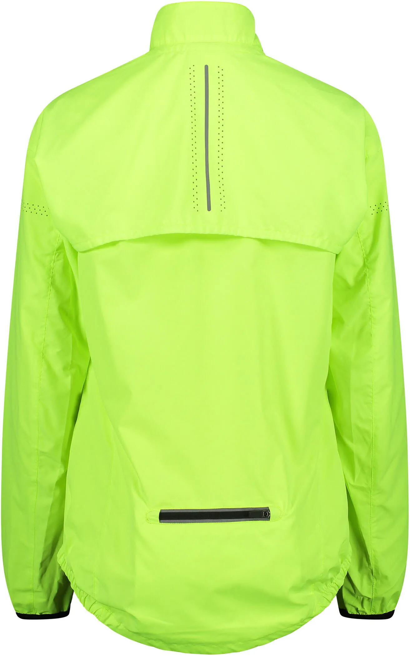 CMP Fahrradjacke Windjacke Windweste Damen neongrün neongelb