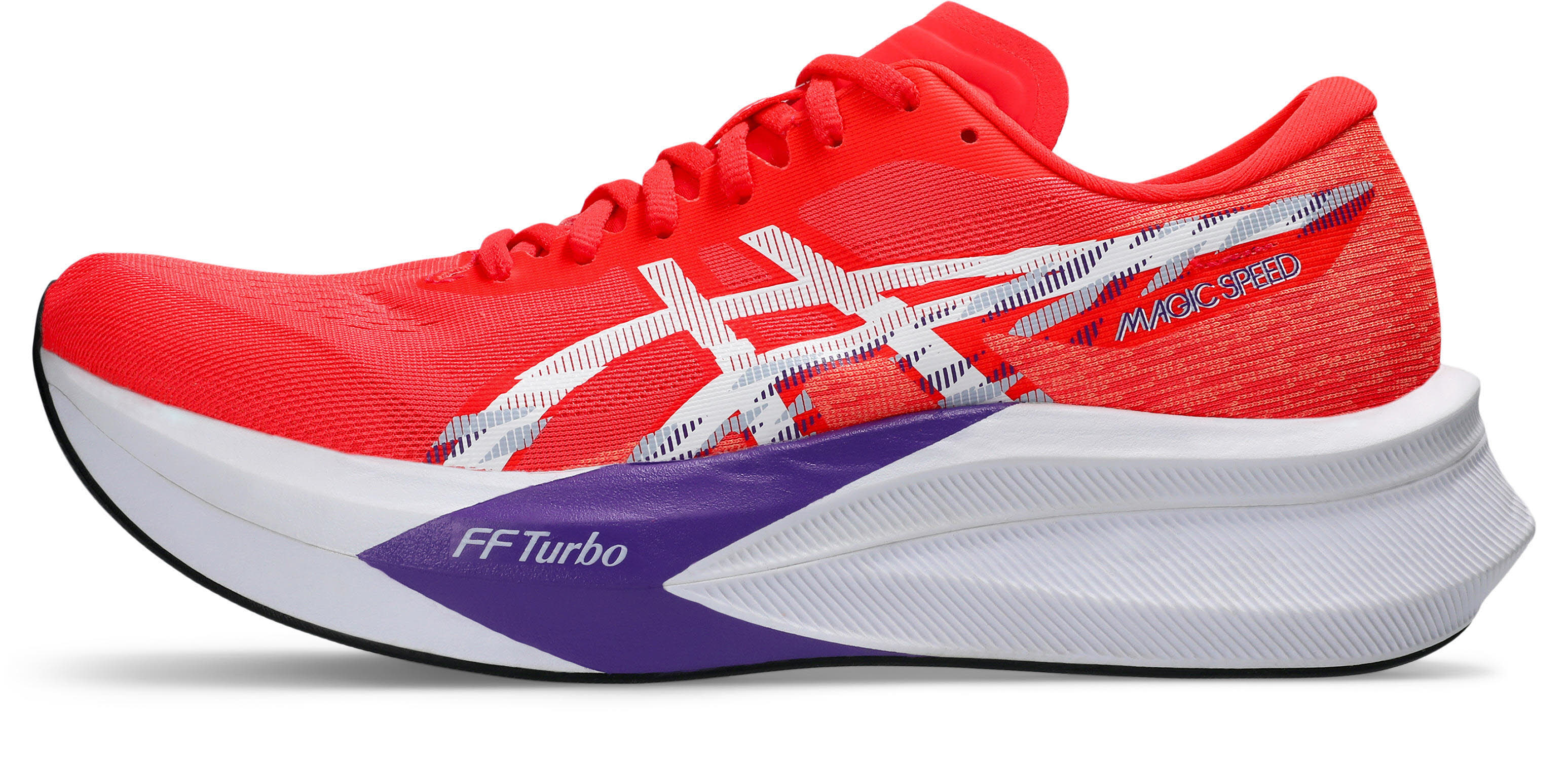 Asics MAGIC SPEED 4 Herren Laufschuhe Joggingschuhe flash red/white
