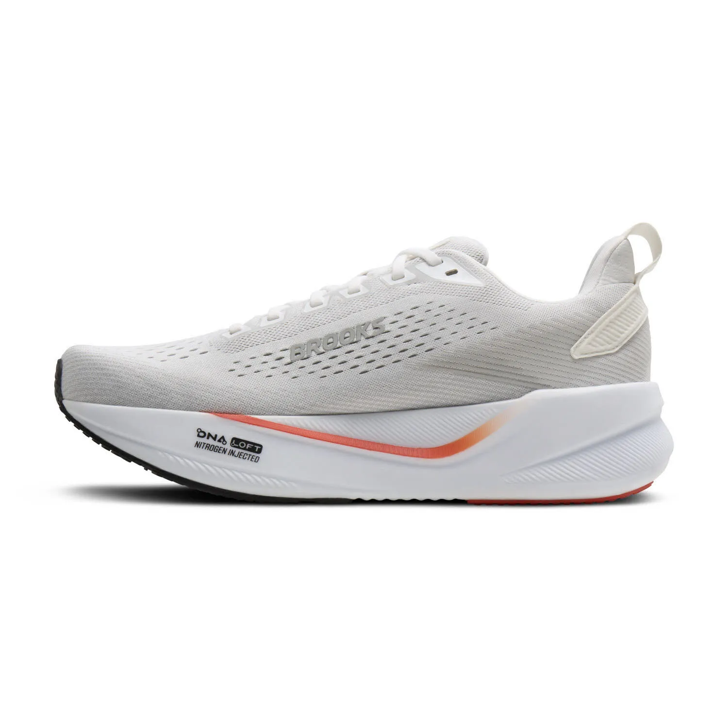 Brooks Ghost Max 4 Herren Laufschuhe Joggingschuhe weiß