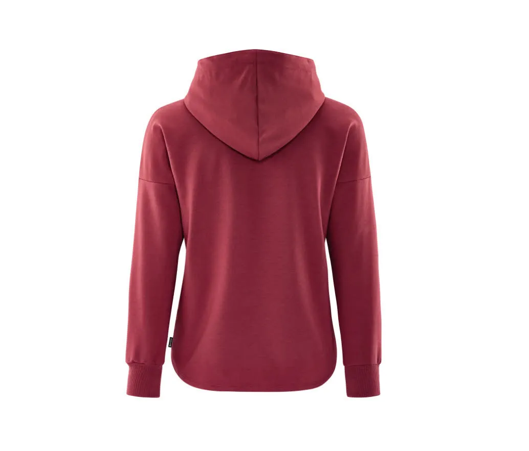 Schneider CAROLINAW-HOODY Damen Hoodie Freizeitpullover deepred