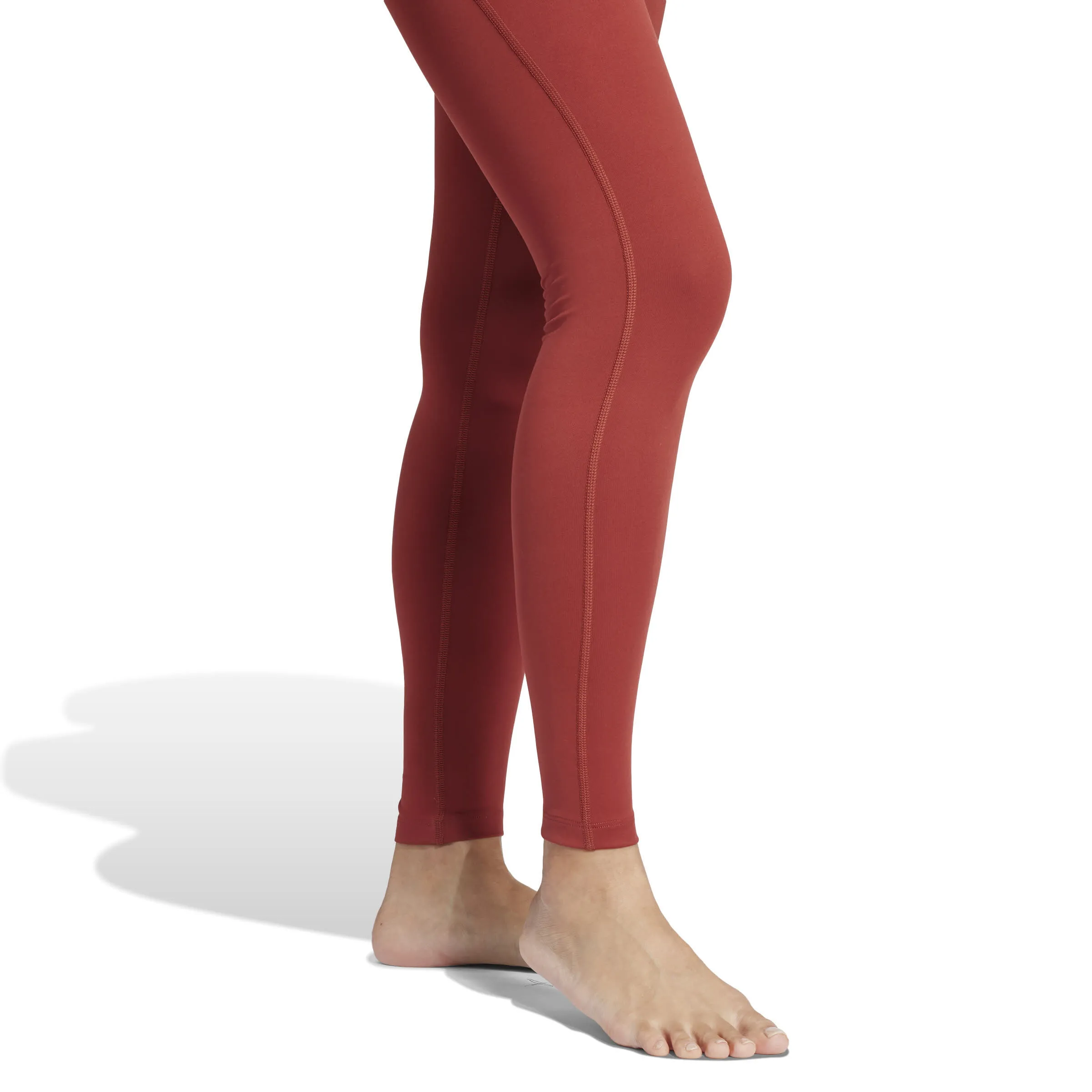 adidas All Me Essentials Full-Length Leggings Sportleggings Damen rot