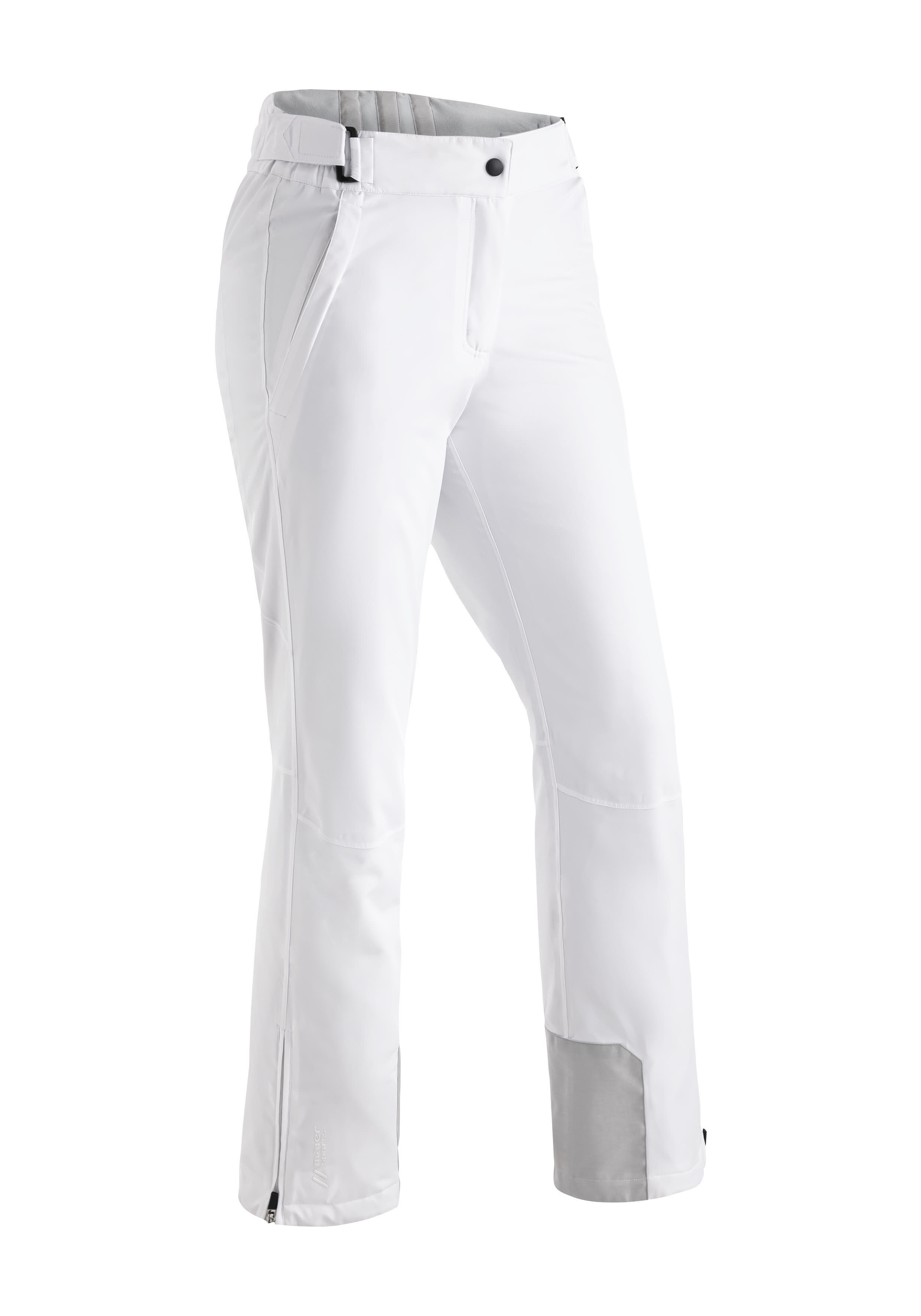 Maier Sports Steffi slim Skihose Snowboardhose Schneehose Damen weiß