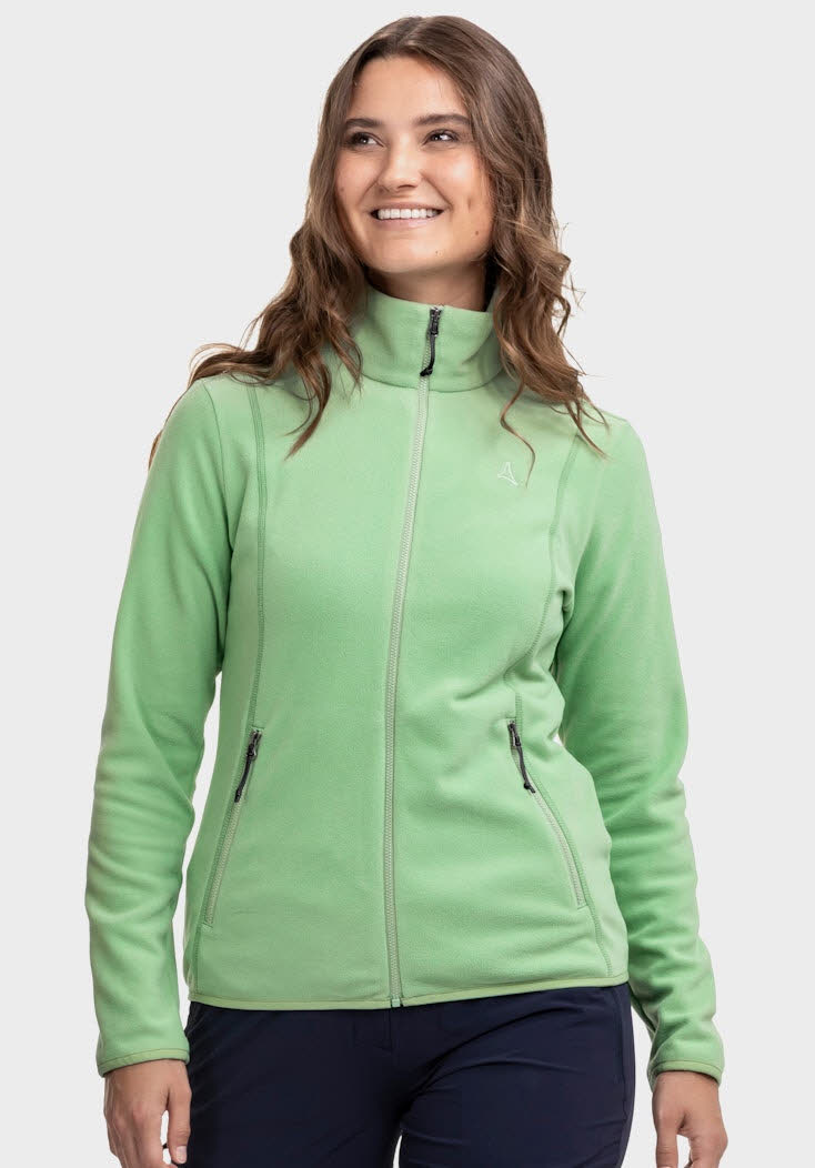 Schöffel Fleece Jk Style Ash WMS Damen Fleecejacke sprint crisp