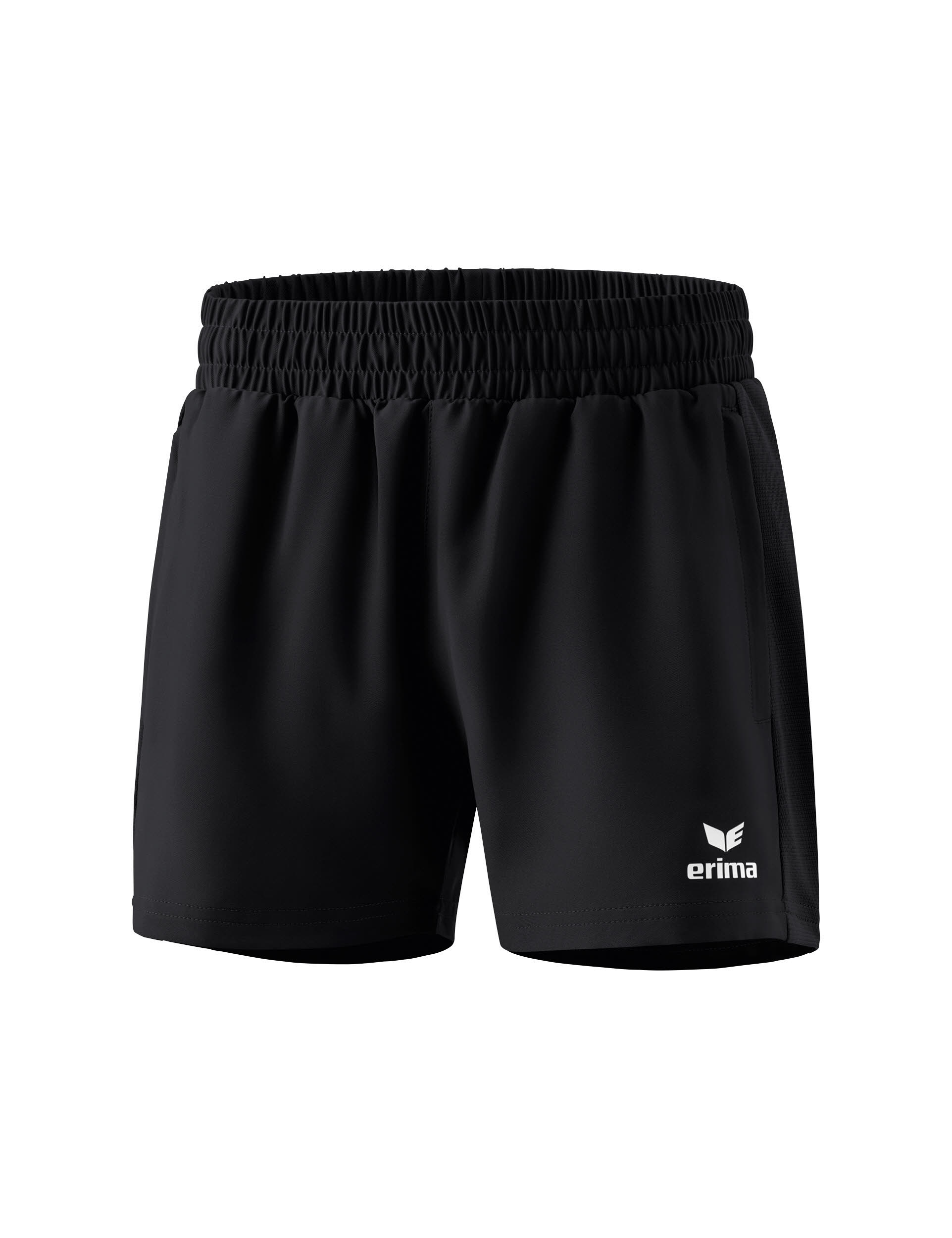Erima CHANGE shorts without inner slip Damen Shorts Sporthose kurz schwarz NEU