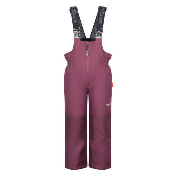 TROLLKIDS Kids Nordkapp Pants Mädchen Ski-/Snowboardhose deep ruby