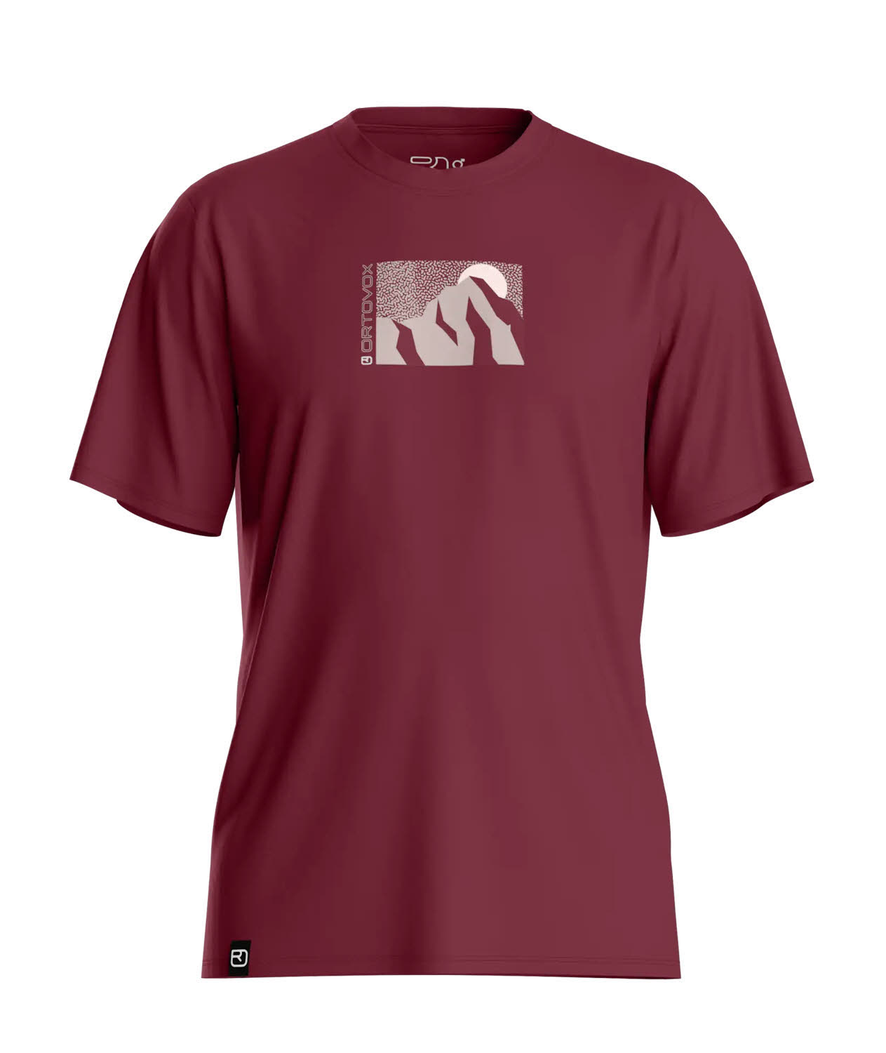 Ortovox 120 COOL TEC MTN SUN TS M Herren Funktionsshirt red malbec