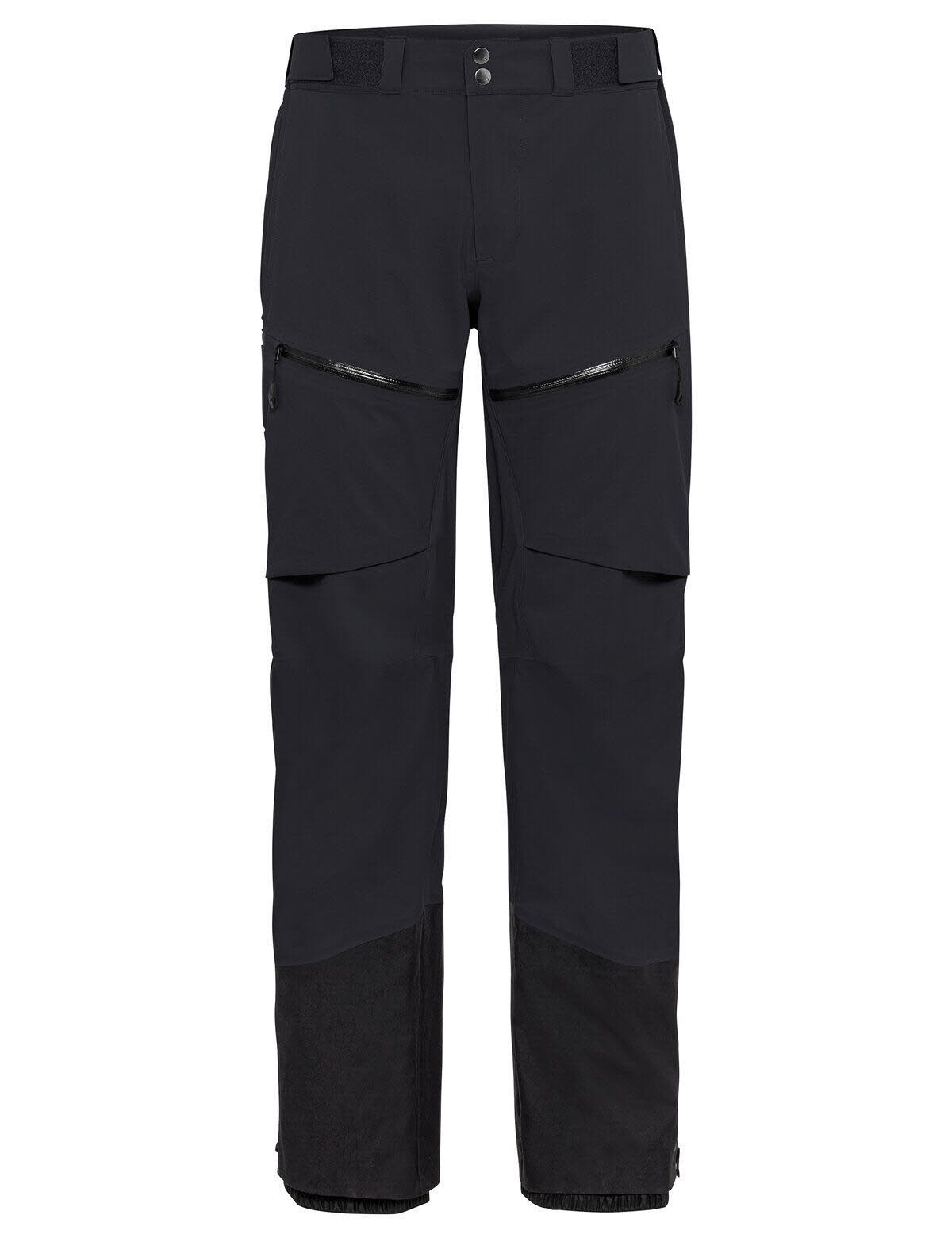 Vaude Monviso 3-Lagen Skitourenhose Trekkinghose Wanderhose Herren schwarz