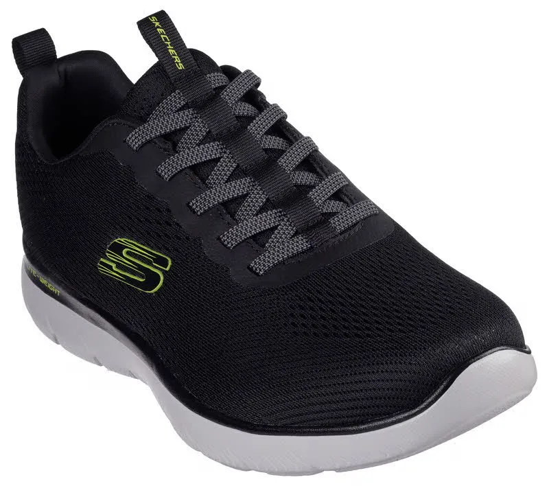 Skechers Summits - Eckler schwarz Herren Sneaker