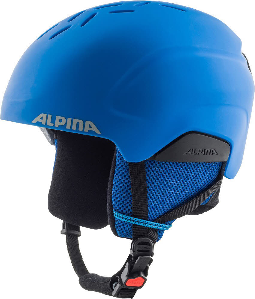 Alpina PIZI Kinder Skihelm Snowboardhelm blue matt