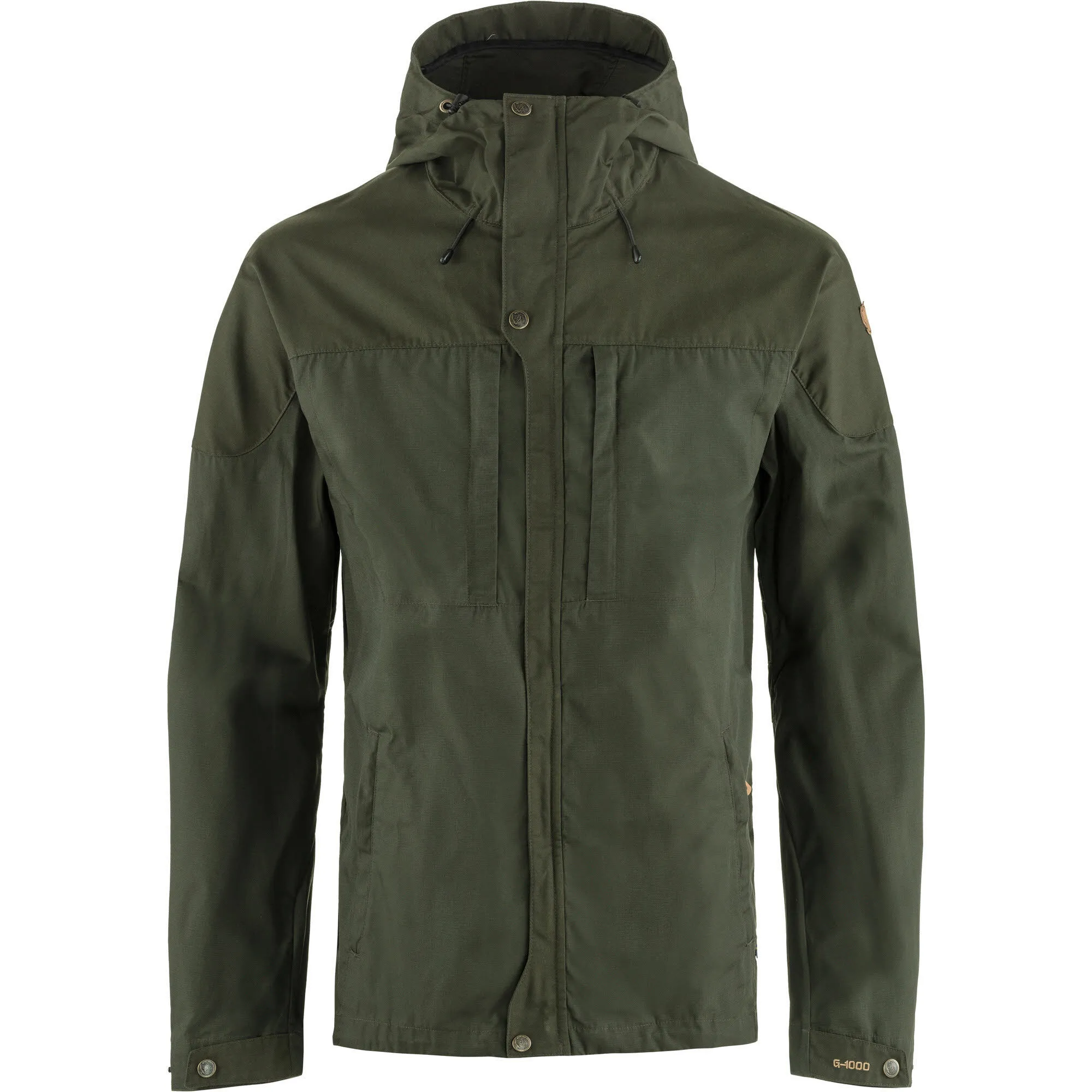 Fjällräven Skogsö Jacket M Regenjacke Wanderjacke Herren dunkelgrün