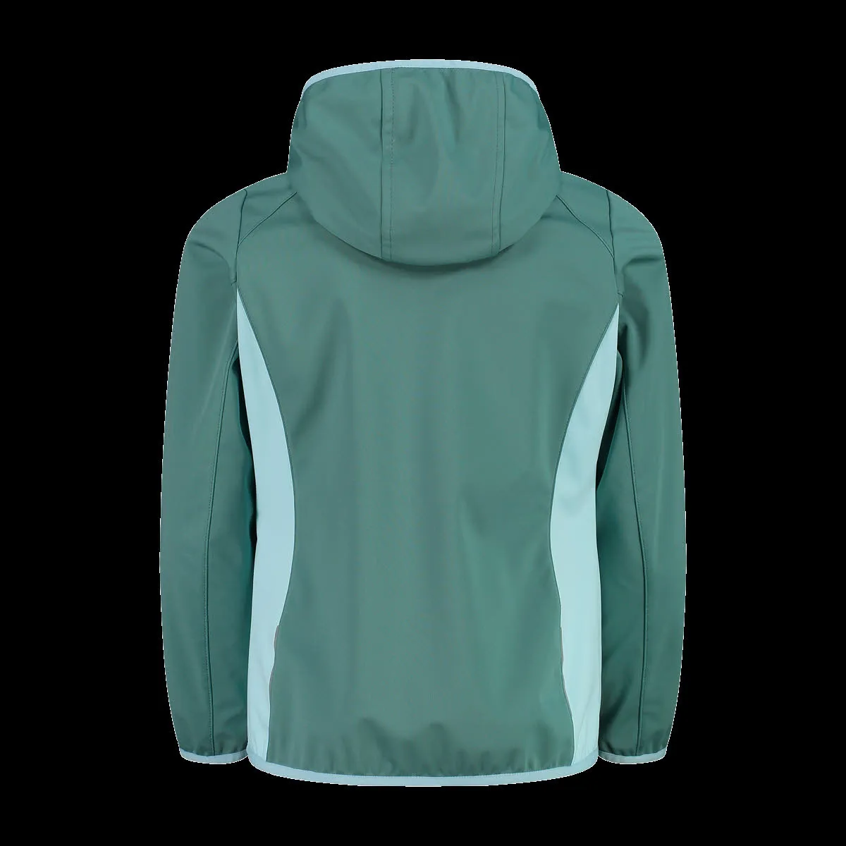 CMP Mädchen Softshelljacke Kapuzenjacke blaugrün