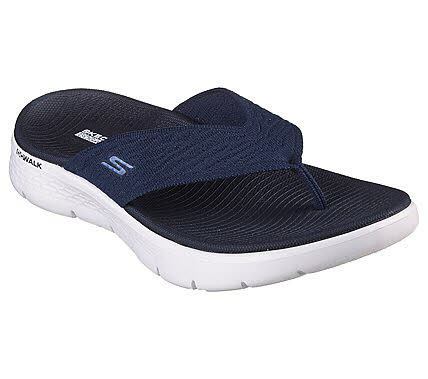 Skechers GO WALK Flex Sandal - Splendor Damen Sandale Flip Flop blau