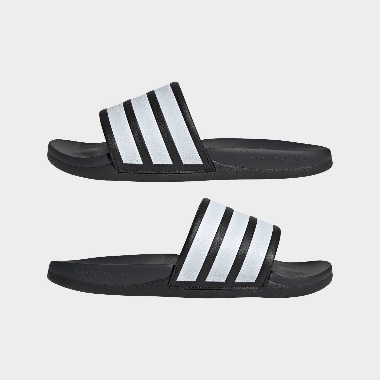 adidas ADILETTE COMFORT 2.0 Unisex Badelatschen schwarz/weiß