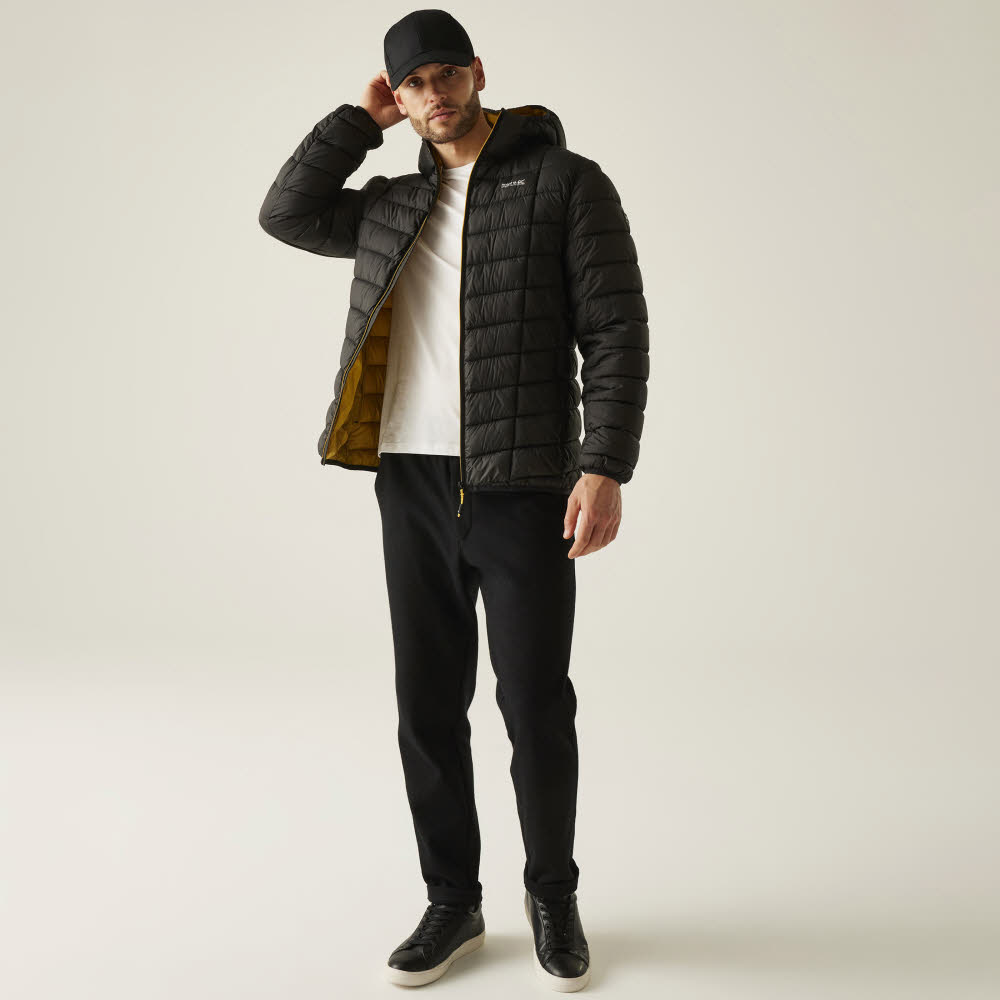 REGATTA Asper Daunenjacke Herren schwarz