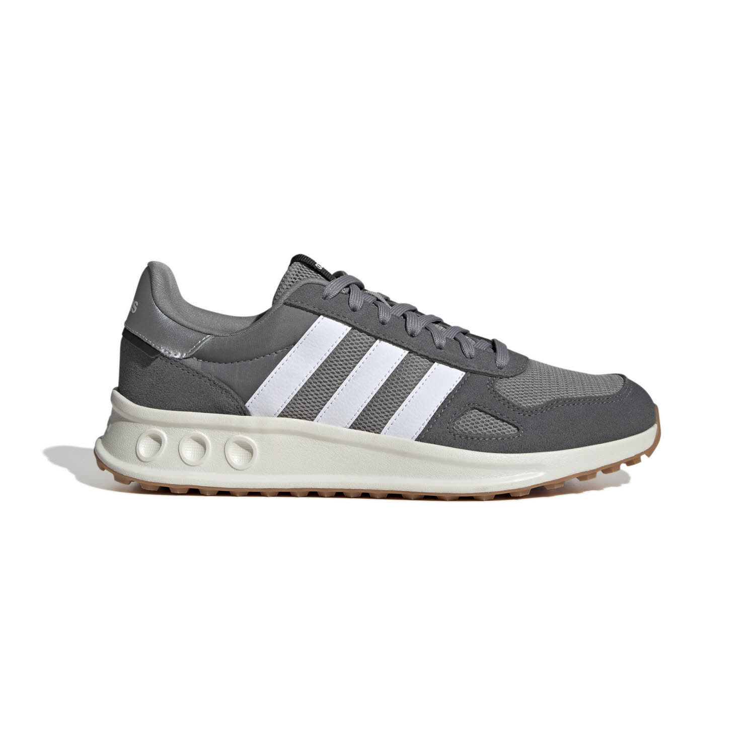 adidas RUN 84 Herren Sneaker Low sportlich Freizeitschuhe grau/weiß