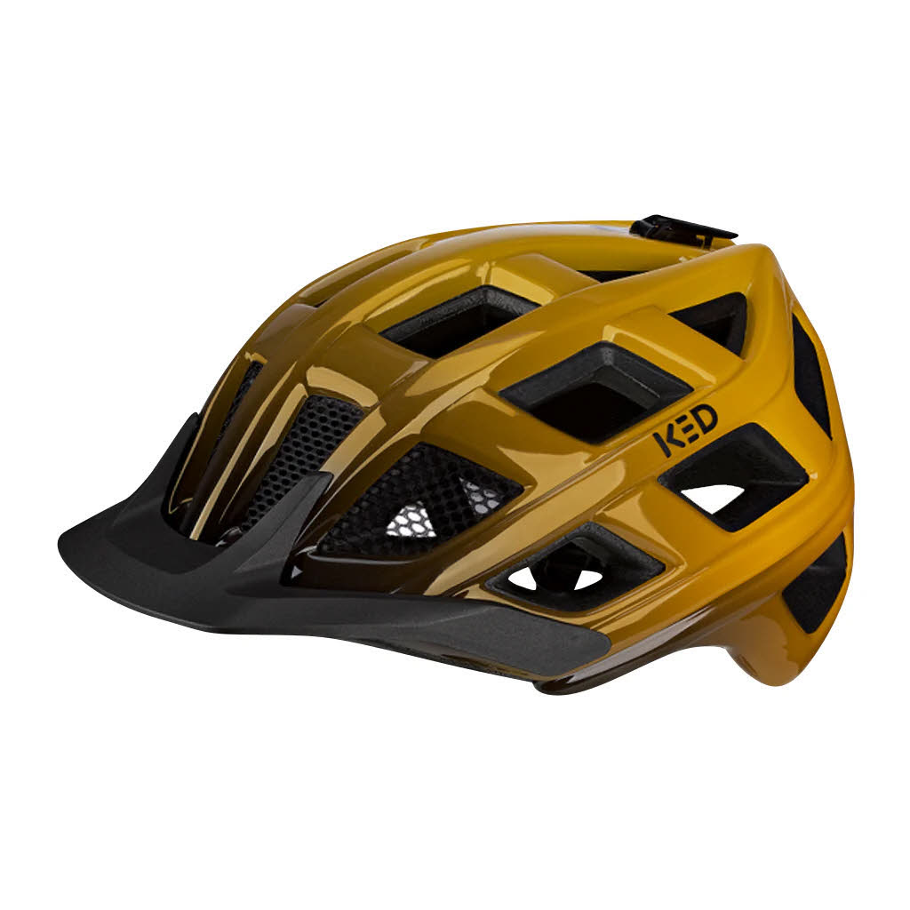 KED Crom MTB Unisex Fahrradhelm Mountainbikehelm gelb