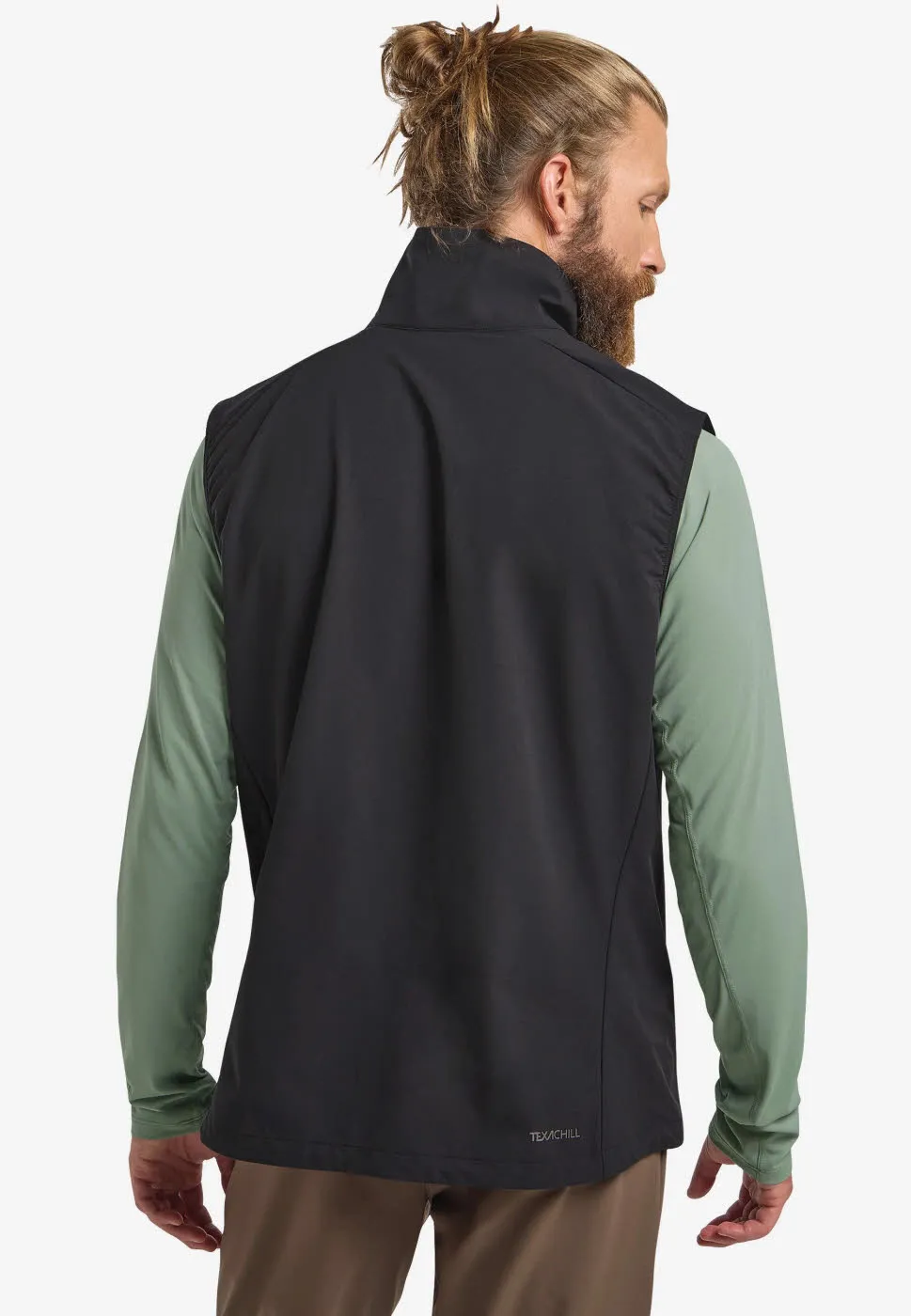 Jack Wolfskin Prelight Stride Vest Herren Weste Outdoor-Weste schwarz