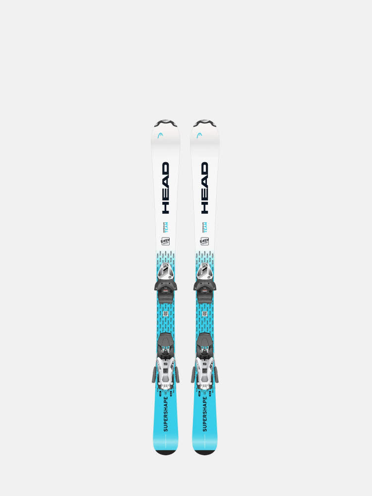 Head Supershape Team Easy + JRS 4.5 GW Kinder Ski Einsteiger 25/26 blau